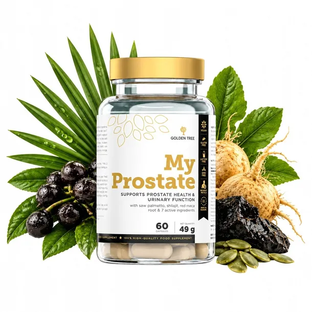 Prostata dla Mężczyzn Palma Sabałowa Pokrzywa Cynk My Prostate 60 kapsułek