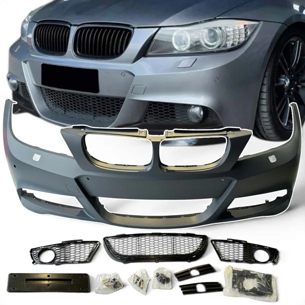 Zderzak Przód BMW E90 E91 Polift M Pakiet MT 2009-2012 Przedni LCI M Tech
