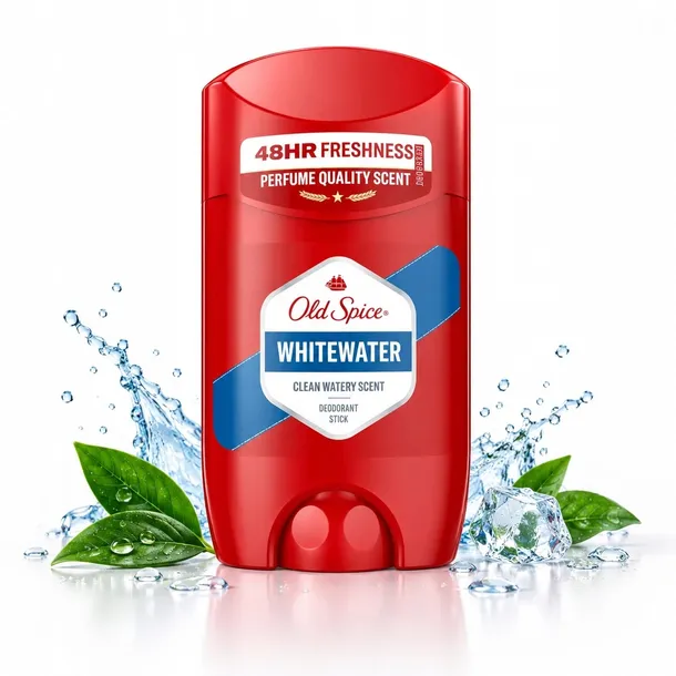 Old Spice Whitewater Dezodorant w Sztyfcie 50 ml Męski 48H Świeży Zapach