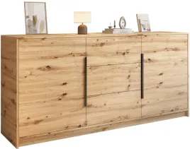 dwudrzwiowa-komoda-na-ubrania-z-szufladami-180-cm-dab-artisan-lesto