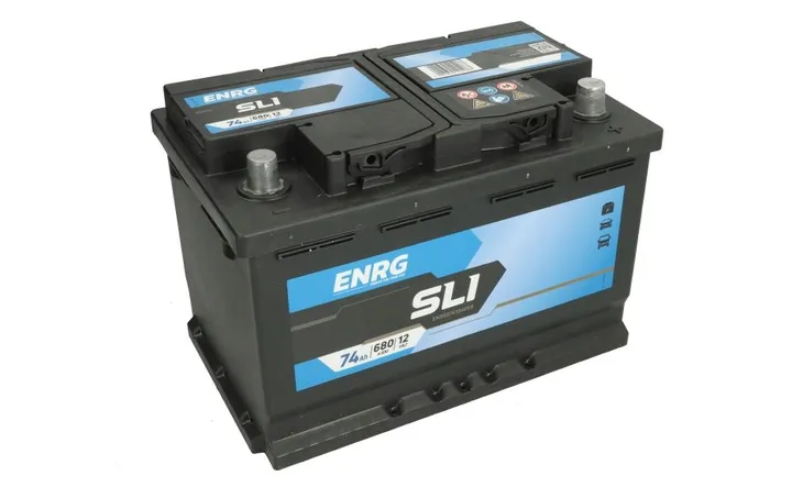 Akumulator ENRG VARTA 74AH 680A 12V P+ Mocny Gwarancja 3 LATA GWARANCJI