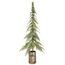 choinka-sztuczna-zielony-naturlany-tworzywo-sztuczne-brzoza-93x34x24-cm