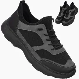 meskie-polbuty-filippo-sportowe-sneakersy-sznurowane-czarno-szare-casual-44