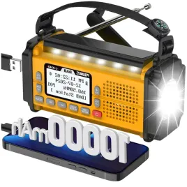 radio-sloneczne-przenosne-fm-z-korba-10000-mah-zolty-prunus-j924-dab-led