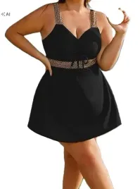 top-tankini-kapielowy-hanna-nikole-20w-50-czarny