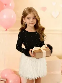 shein-komplet-bluzka-spodnica-zdobienie-bgj-lt7-110-116