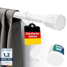 drazek-do-zaslon-bez-wiercenia-bialy-210-300-cm-o-32-mm