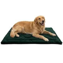materac-legowisko-dla-psa-98x70cm-poslanie-dla-zwierzat-butelkowa-zielen