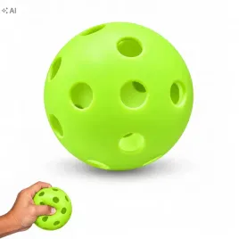 pilka-do-unihokeja-point-soft-neon-green-lekka-elastyczna