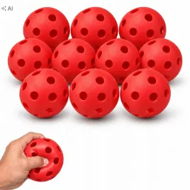 10-szt-pilek-do-unihokeja-point-soft-red-lekka-elastyczna