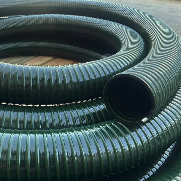 WĄŻ SSAWNY PVC ASENIZACYJNY MROZOODPORNY ELASTYCZNY POMPY BECZKOWOZU 110mm