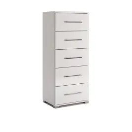 komoda-flory-5szuflad-55cm-bialy-polysk