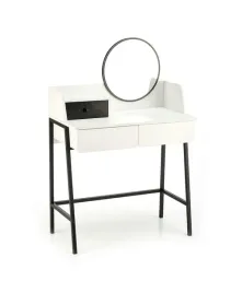toaletka-sonia-z-lustrem-35-cm-biala-czarna-3-szuflady