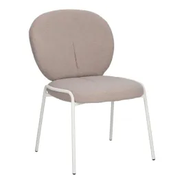 krzeslo-tapicerowane-bianco-szare-boucle-metalowa-podstawa