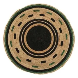 dywan-malakite-okragly-czarny-naturalny