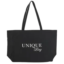 torba-shopper-unique-bag-czarna-z-wygodnymi-uchytami