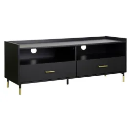 szafka-rtv-czarna-tedy-z-szufladami-120x467x40-cm