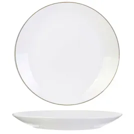 bialy-talerz-obiadowy-pearl-gold-27-cm-zloty-pasek