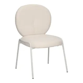 krzeslo-tapicerowane-bianco-biale-boucle-metalowe-nogi