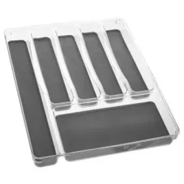 organizer-do-szuflady-6-przegrodek-szary