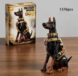 klocki-konstrukcyjne-military-working-dog-pies-policyjny-wojskowy-model-doberman-k9-yolexi-1376-elementow