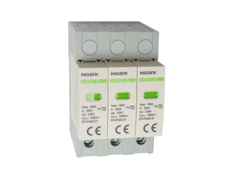 Ogranicznik przepięć NOARK T2 1000V DC 3P PV nieuziemiony 112906