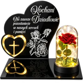 dekoracja-na-grob-grawerowany-znicz-podstawka-na-cmentarz-roza-dla-dziadkow