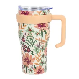 kubek-termiczny-600-ml-z-uchwytem-nowoczesny-pomaranczowy-floral