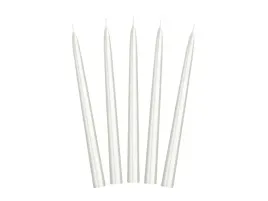 swieca-stozkowa-perlowa-metaliczna-24cm-10-sztuk