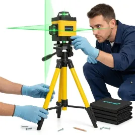 poziomica-laserowa-3d-krzyzowa-statyw-laser-krzyzowy-360-36-70cm-12-linii