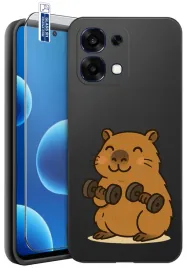 etui-do-oppo-a6-pro-5g-wzory-or-silikonowe-matt-case-szklo-9h