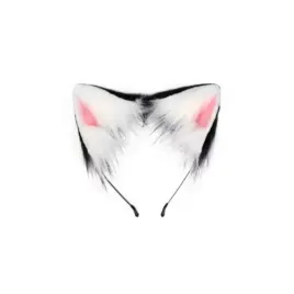 opaska-kocie-lisie-uszy-cosplay-furry-czarno-bialy