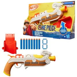 nerf-one-piece-wyrzutnia-pistolet-piracki-8-strzalek-z-kabura-zabawka