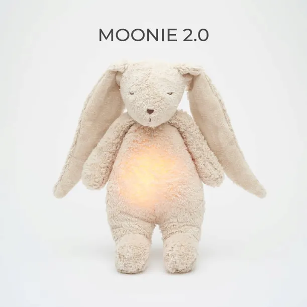 Szumiący, organiczny królik z lampką – Sand Natur 2.0 (Moonie)