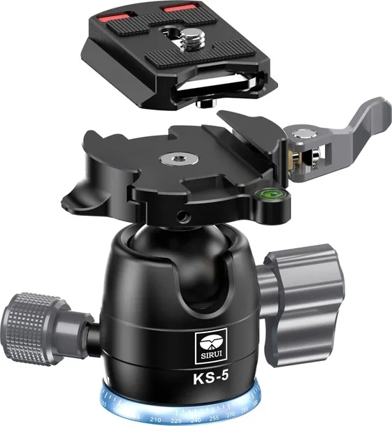 sirui-ballhead-quick-release-ks-5-rodzaj-kulowa