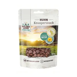 wildes-land-cat-knabberkissen-huhn-przysmaki-dla-kota-50g