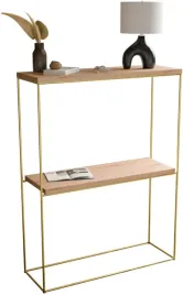 nowoczesna-konsola-podwojna-przedpokoj-loft-60x20x80-zlota-dab-artisan