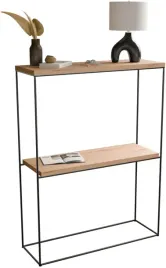 nowoczesna-konsola-podwojna-przedpokoj-loft-60x20x80-czarna-dab-artisan