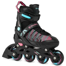 rolki-regulowane-raven-cande-black-blue-pink-35-39-kauczuk