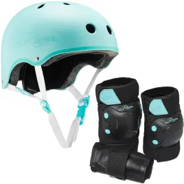 zestaw-kask-raven-essto-mint-s-ochraniacze-dexard-black-mint-s