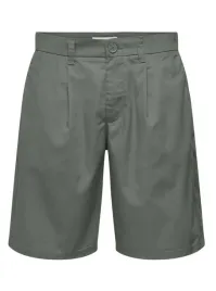 only-and-sons-zielone-krotkie-spodenki-chino-kieszenie-zamek-b25-l