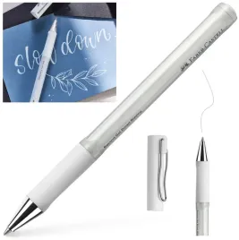 faber-castell-dlugopis-zelowy-artystyczny-do-kaligrafii-beyond-1-mm-bialy