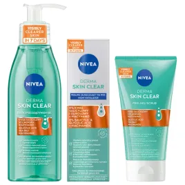 nivea-zestaw-oczyszczajacy-do-twarzy-derma-clear
