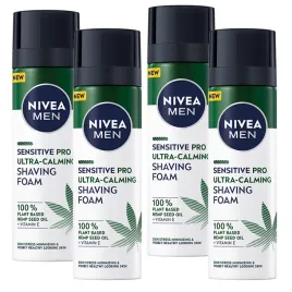 4-x-nivea-men-sensitive-pro-ultra-calming-pianka-do-golenia-200ml
