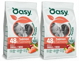 oasy-dog-mono-adult-small-mini-salmon-losos-2x2kg