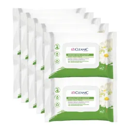 10-x-cleanic-nawilzany-papier-toaletowy-ekstrakt-z-rumianku-40-sztuk