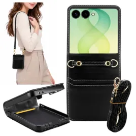 etui-pokrowiec-obudowa-leather-case-strap-do-samsung-galaxy-z-flip8-czarne