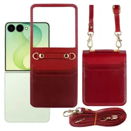 etui-do-samsung-galaxy-z-flip8-pokrowiec-obudowa-leather-case-strap-czerwon