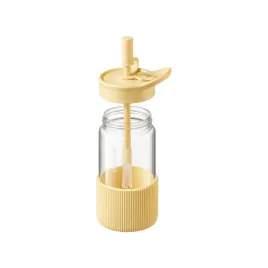 buydeem-portable-glass-straw-bottle-550ml-model-dg425-color-mellow-yellow