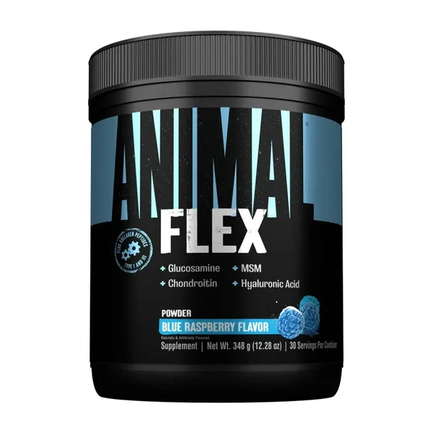 Universal Animal Flex Powder 348 g Blue Raspberry